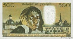 500 Francs PASCAL FRANCE  1972 F.71.08 AU-