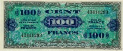 100 Francs DRAPEAU FRANCIA  1944 VF.20.01 q.FDC