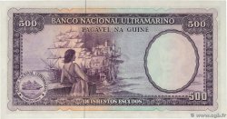 500 Escudos PORTUGUESE GUINEA  1971 P.046 UNC