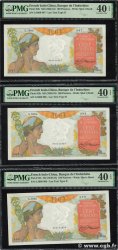 100 Piastres Consécutifs INDOCHINA  1947 P.082b MBC+