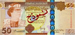 50 Dinars Spécimen LIBYA  2011 P.75s UNC