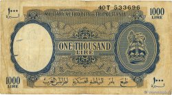 1000 Lire LIBIA  1943 P.M8 MB