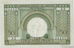 50 Francs MAROC  1949 P.44 SPL+