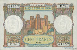 100 Francs MAROC  1950 P.45 SPL