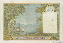25 Francs MARTINIQUE  1938 P.12 TTB