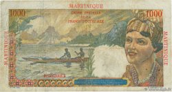 1000 Francs Union Française MARTINIQUE  1946 P.33 TB