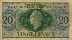 20 Francs SAINT-PIERRE UND MIQUELON  1946 P.17b fS