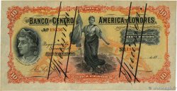 10 Pesos Spécimen EL SALVADOR  1895 PS.133s XF+