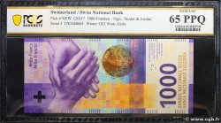 1000 Francs SWITZERLAND  2017 P.79 UNC