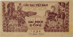 20 Dong VIETNAM  1952 P.- SPL+