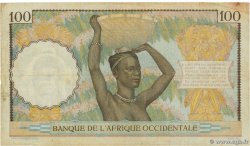 100 Francs FRENCH WEST AFRICA  1941 P.23 BC+