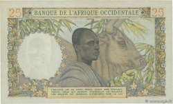 25 Francs FRENCH WEST AFRICA  1943 P.38 SPL+