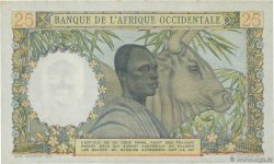25 Francs FRENCH WEST AFRICA  1949 P.38 XF+
