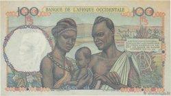 100 Francs FRENCH WEST AFRICA  1949 P.40 EBC