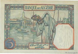 5 Francs ALGÉRIE  1933 P.077a SUP