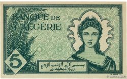 5 Francs ALGÉRIE  1942 P.091 NEUF