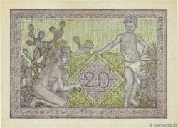 20 Francs ALGERIA  1943 P.092a AU+