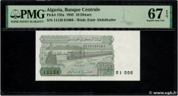 10 Dinars ALGÉRIE  1983 P.132a NEUF