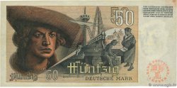 50 Deutsche Mark GERMAN FEDERAL REPUBLIC  1948 P.14a XF+