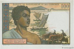100 Francs Épreuve COMORES  1960 P.03p pr.NEUF