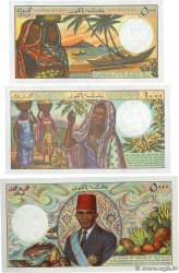 500? 1000 et 5000  Francs Lot COMOROS  1994 P.10b, P.11b et P.12a UNC