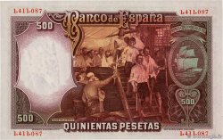 500 Pesetas SPAGNA  1931 P.084 q.FDC