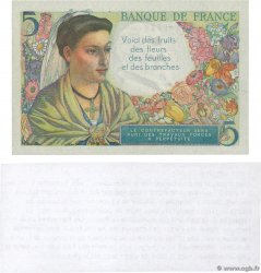 5 Francs BERGER FRANCIA  1947 F.05.07 SC+