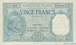 20 Francs BAYARD FRANCIA  1919 F.11.04 MBC