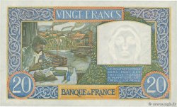20 Francs TRAVAIL ET SCIENCE FRANCIA  1941 F.12.15 q.FDC