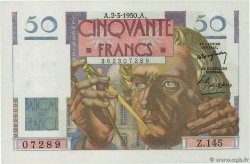 50 Francs LE VERRIER FRANKREICH  1950 F.20.14 fST+