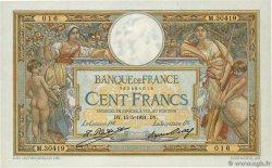 100 Francs LUC OLIVIER MERSON grands cartouches FRANCE  1931 F.24.10 UNC