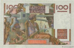 100 Francs JEUNE PAYSAN filigrane inversé FRANKREICH  1954 F.28bis.06 fVZ