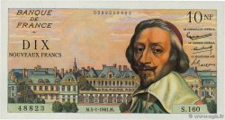 10 Nouveaux Francs RICHELIEU FRANCIA  1961 F.57.13 EBC+