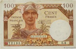 100 Francs TRÉSOR FRANÇAIS FRANCE  1947 VF.32.04 pr.TTB