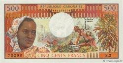 500 Francs GABUN  1973 P.02a fST+