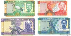 5, 10, 25 et 50  Dalasis Lot GAMBIA  1996 P.16, P.17, P.18 et P.19 q.FDC