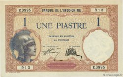 1 Piastre INDOCHINE FRANÇAISE  1927 P.048b SUP