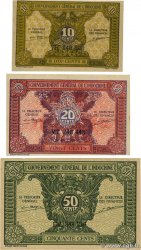 10, 20 et 50 Cents Lot INDOCHINE FRANÇAISE  1942 P.089a, P.090 et P.091a pr.NEUF