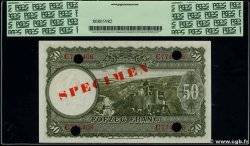 50 Francs Spécimen LUSSEMBURGO  1944 P.46s q.FDC