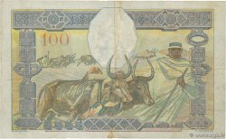 100 Francs MADAGASCAR  1937 P.040 q.BB