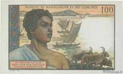 100 Francs Épreuve MADAGASCAR  1950 P.046ap NEUF