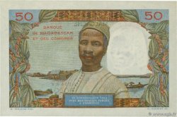 50 Francs - 10 Ariary MADAGASCAR  1961 P.051a SC+