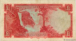 1 Pound RHODESIA  1964 P.25a MB