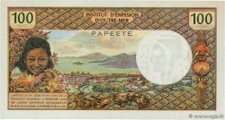 100 Francs TAHITI  1971 P.24a SC+