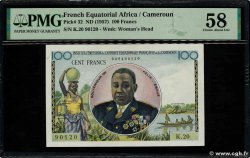 100 Francs AFRIQUE ÉQUATORIALE FRANÇAISE  1957 P.32