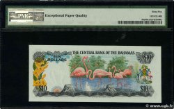 10 Dollars BAHAMAS  1965 P.38a UNC