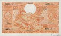 100 Francs - 20 Belgas BÉLGICA  1944 P.113