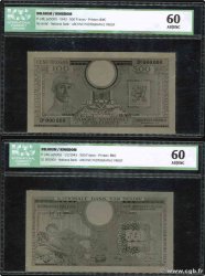 500 Francs - 100 Belgas Photo BELGIO  1943 P.(124) q.FDC