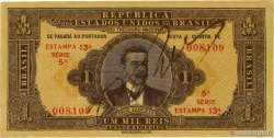 1 Mil Reis BRAZIL  1923 P.009