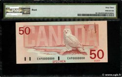 50 Dollars Spécimen CANADA  1988 P.098as q.FDC